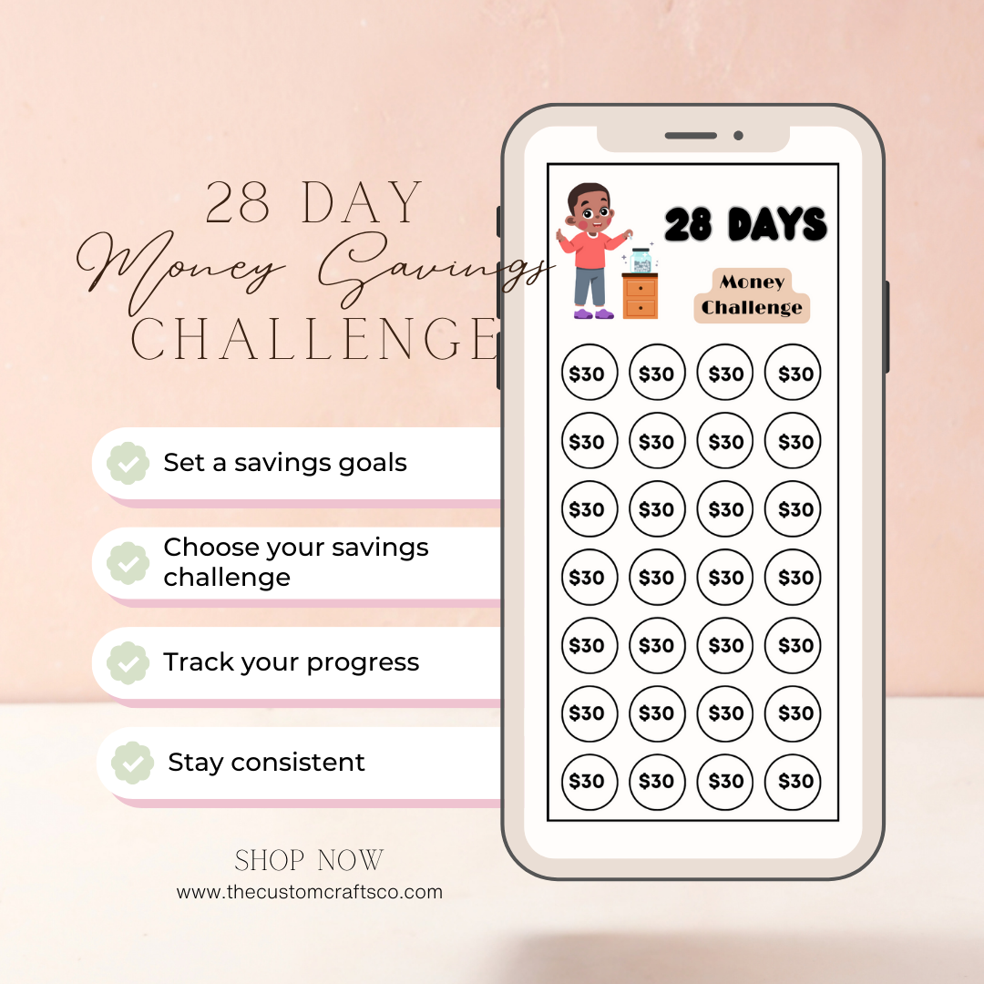 Templates: 28 Day Money Savings Challenge