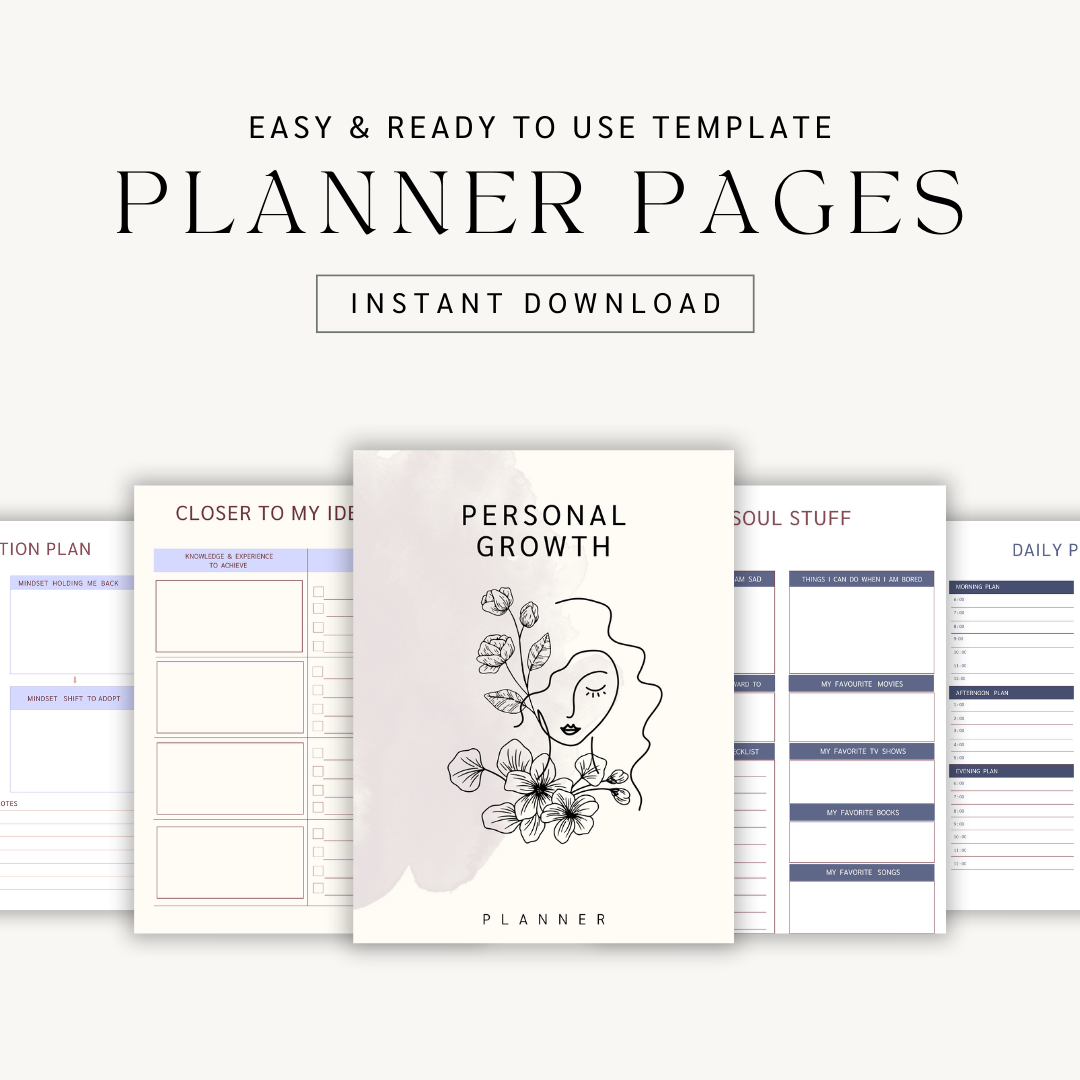 Done For You: Personal Growth Planner with PLR & MRR License