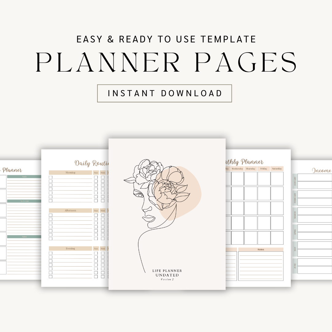 Done For You: Life Planner ver. 2 with PLR & MRR License