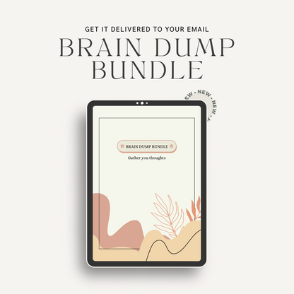 Done For You: Brain Dump Bundle with PLR & MRR License