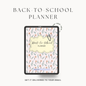 Done For You: Back To School Planner with PLR and MRR License