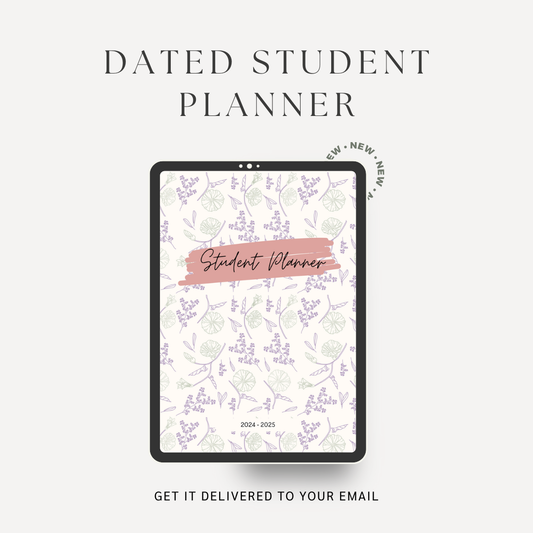 Done For You: Student Planner (2024 -2025) with PLR and MRR License