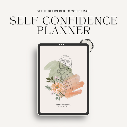 Done For You: Self Confidence Planner with PLR & MRR License