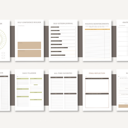 Done For You: Self Confidence Planner with PLR & MRR License