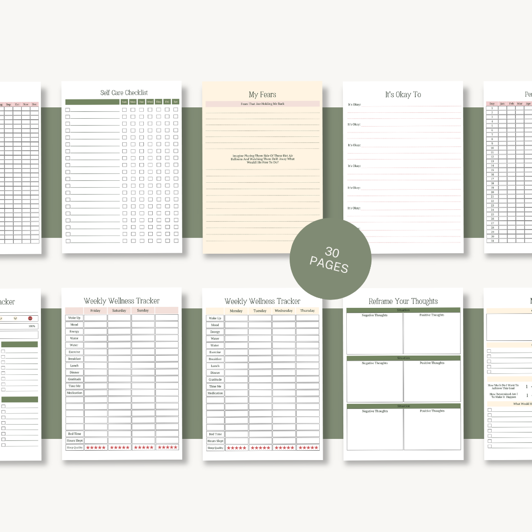 Done For You: Self Care Planner ver. 2 with PLR & MRR License